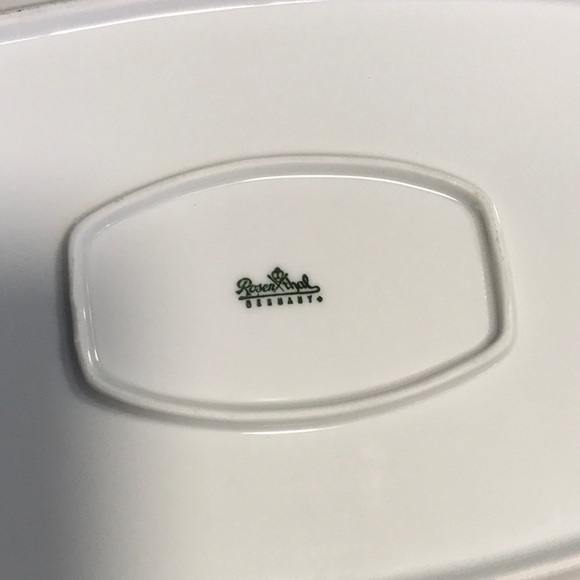 Rosenthal silver rim platter - Picture 4 of 6